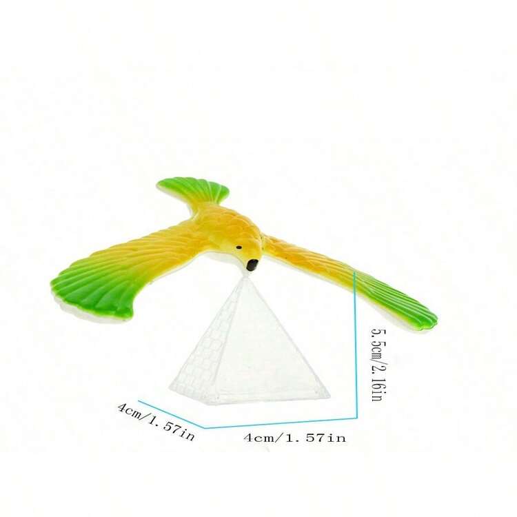 1入隨機顏色禿鷹/平衡鳥/搖擺80年代復古經典逆重力玩具 - 彩色 - 查看 6