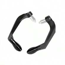 Black Color Motorcycle Handlebar Brake Clutch Lever Hand Guard - Black - View 1