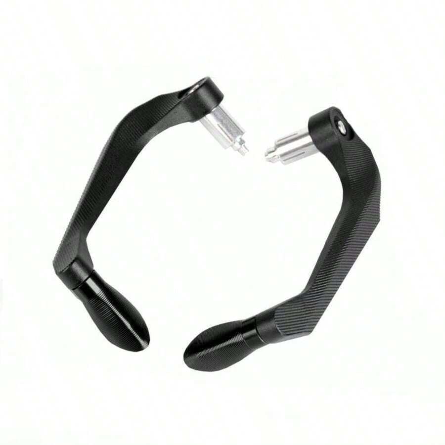 Black Color Motorcycle Handlebar Brake Clutch Lever Hand Guard - Black - View 1