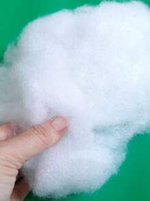 Relleno Delcron Siliconizado Suave Esponjoso X 5kg - Blanco - Ver 5