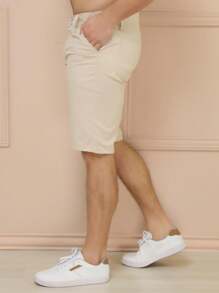 Men Shorts - Màu be - Xem 5
