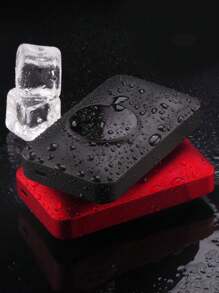 1入組帶有骷髏印花的電子煙盒及打火機組合,帶led顯示屏,可容納19支香煙,防潮,耐壓,usb充電 - 藍色 - 查看 9