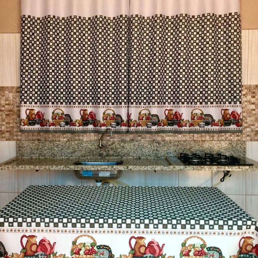 Curtains - Màu xanh lá cây đậm - Xem 1