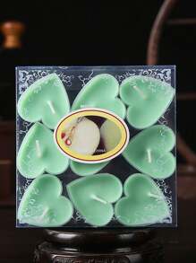 1 件心型蠟燭,適合浪漫情人節、求婚、生日、婚禮裝飾 - 紅色 - 查看 9