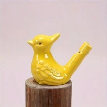 2pcs Magpie Peacock Water Bird Whistle, Colorful Bird Whistle, Tourist Attractions Ceramic Crafts Whistle - Random Color - View 7