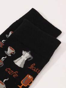 1 Pair Men'S Soccer Mid-Calf Socks - Multicolor - View 2