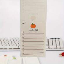 1入組50張果汁設計便條紙,可愛的記事本信息提示版,可用於記事和待辦事項清單 - 彩色 - 查看 3