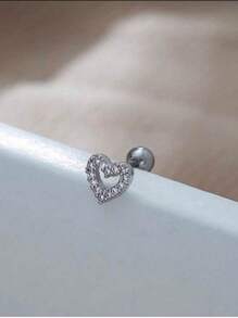 Nose Ring - 銀色 - 查看 1