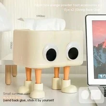 桌上型紙巾盒套,可愛客廳紙巾盒收納盒,可供家居咖啡桌裝飾,創意汽車紙巾盒 - B - 查看 1