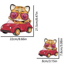 1/2/3pcs Cute Animal Stickers For DIY Clothing T-Shirts Masks Jeans Backpacks Hats Pillows Easy Heat Press Stickers For Personalised Styles Washable Heat Transfer Designs - Multicolor - View 2