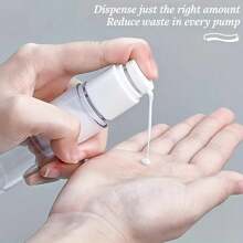 透明無氣化化妝品乳霜泵瓶旅行尺寸分配器可重複使用容器空化妝水泵瓶旅行必備品 - 無色 - 查看 4