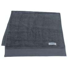 Toalhasnet Jogo de toalhas Banho e Rosto Catarina Gramatura 500 - 2 Peças - Grafite - Visão 5