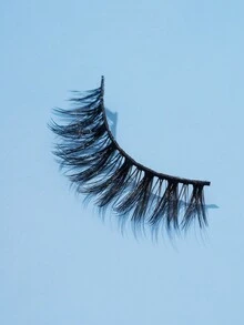 7pairs/Set Natural Length & Cross Design False Eyelashes For Daily/Party Wear, 0.5-1.5cm - Natural Lashes - View 7
