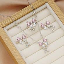 女性珠寶套裝 - 粉色 - 查看 5