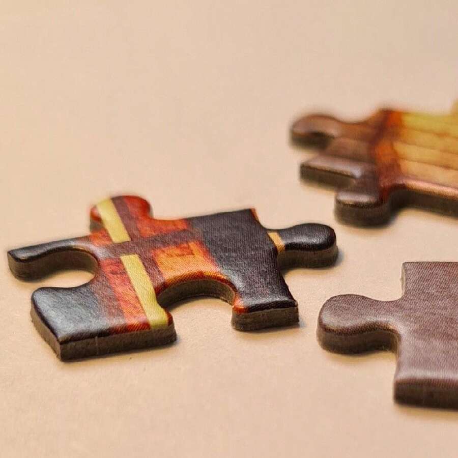 1000 Piece Jigsaw Puzzle, Afternoon Tea, Classic Interior, Old