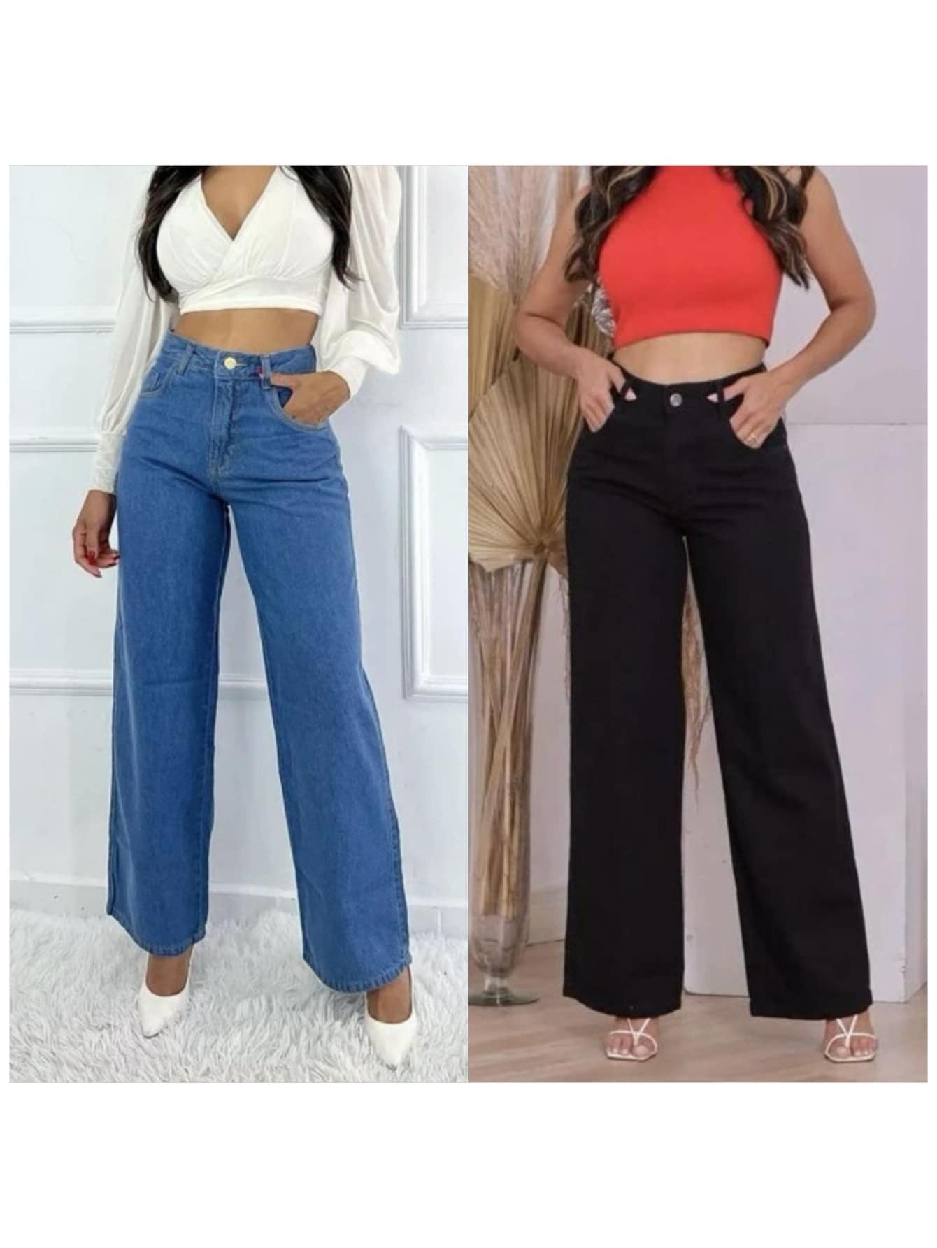 Women Jeans - Màu xanh lam - Xem 1
