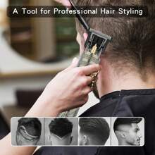 復古t9型專業無線電動理髮器,電動鬍鬚修剪器,適用於男士的理髮造型及護理