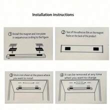 1pc 10cm/20cm/30cm/50cm Motion Sensor Magnetic Cabinet Light, USB Rechargeable Strip Lamp For Kitchen, Bookshelf, Wardrobe (200/350mAh) - Warm Color - View 8