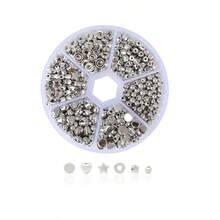 2160入組金色間隔珠套件,圓星金珠用於手鍊製作（金色,銀色,玫瑰金,kc金） - 2160pcs - 查看 10