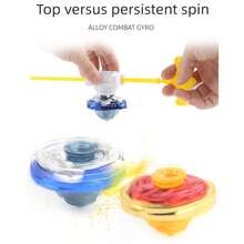 Gf Alloy Combat Gyro Assembly Gyro Toy - Red - View 4