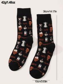 1 Pair Men'S Soccer Mid-Calf Socks - Multicolor - View 5