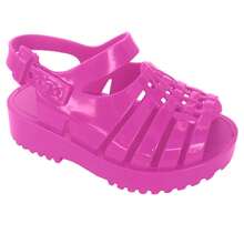 Kids Flat Sandals - Màu Hồng Tươi - Xem 2