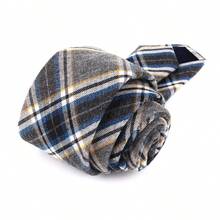 男女時尚純棉頸帶,休閒印花領帶,適用於男女童西裝細長領帶,婚禮晚宴領帶,gravatas - XY205 - 查看 5