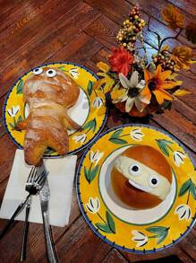 1個鬱金香陶瓷盤,復古手繪水果托盤,餐盤,高端碟子,甜點碟,意粉碟,適用於家庭,辦公室,餐廳 - 黃色鬱金香盤 - 查看 1