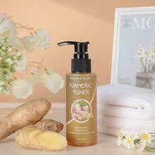 Turmeric Toning Lotion - Moisturizing Facial Cleanser For Dry And Oily Skin Types 100ml/3.38fl.Oz - Turmeric Toner - View 6