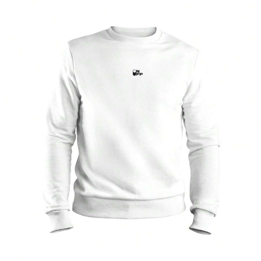 Men Sweatshirts - 白色 - 查看 1