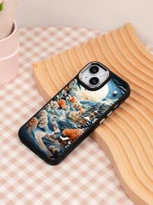 Electroplated Lens Frame Phone Case Compatible With IPhone - Multicolor - View 4