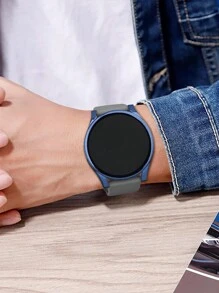 1pc Samsung Galaxy Watch Case For Men And Women'S Sports And Leisure, Scratch Resistant, Drop Resistant, Waterproof, Soft Tpu Material Watch Protection Case, Compatible With Samsung Galaxy Watches 4, 5, 6, 7, 40mm/44mm, Nano Vacuum Coating, Smooth Appearance, Easy To Wear And Charge, Providing 360 ° Protection For Your Watch - Blue - View 5