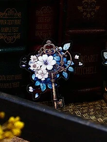 每包10張寵物蕾絲邊裝飾貼紙,diy手工藝品裝飾材料,手機/電腦/筆記本美學配件 - 白色 - 查看 5