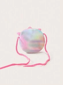 1 Miếng Màu sắc tùy ý Biến đổi dần Phim hoạt hình dễ thương Kỳ lân Túi đeo chéo Đối với Trẻ em - Nhiều màu - Xem 3