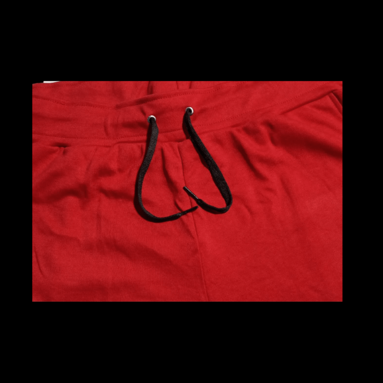 conjunto para HOMBRE sudadera y short  con canguro - Rojo - Añade 3