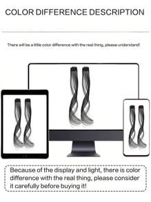 Dài Bên Tóc mái , Quăn Dợn sóng Kẹp Mặt trước Tóc mái Đối với phụ nữ , Mặc hàng ngày , Dài Tóc mai 2 mảnh Bộ ( Đen ) - màu đen - Xem 7