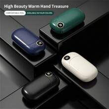 1PC New Warm Hands  2-In-1 Charging Digital Display USB Warm  Mini Portable - Black - View 5