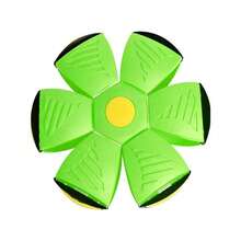 1個飛碟跳跳球,彈性變形跳跳球,親子互動玩具 - 粉色 - 查看 4