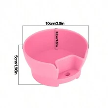 零食碗不倒翁零食托盤水杯 40 盎司帶手柄可重複使用零食環帶吸管蓋適合派對野餐度假 - 藍色 - 查看 2