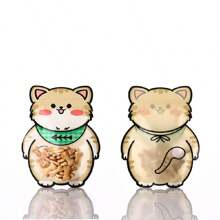 10pcs Cartoon Animal Patterned Self-Sealing Bag Astronaut Design Sealable Bag Rabbit Snack Bag Cat Themed Packaging Bag Candy & Jewelry Separation Pouch - 10 Hedgehogs - View 7