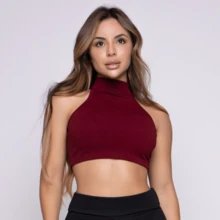 Women Basic Tops - Màu Tím - Xem 2