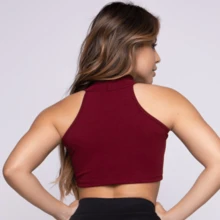 Women Basic Tops - Màu Tím - Xem 1