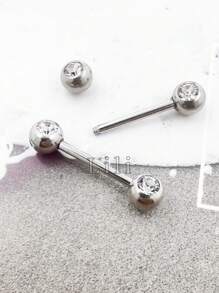 Nipple Ring - Silver - View 3