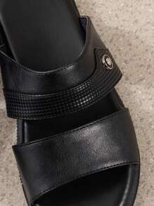 Zapatillas De Lujo De Alta Gama De Negocios Para Hombres Elegantes - Negro - Ver 5