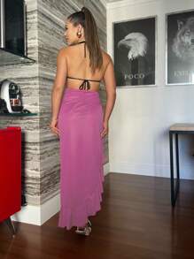 Women Athletic Bikinis - 粉色 - 查看 2