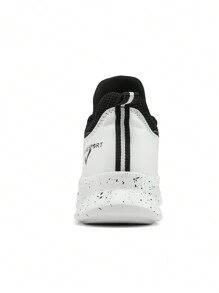 Kids Sneakers - Black and White - View 6