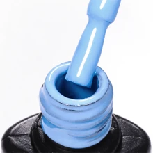 Set di 6 smalti gel per unghie, colori autunnali glitterati, kit per arte di unghie UV LED, smalto semipermanente con base e top coat - Blu - Visualizzare 10