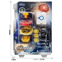 Gf Alloy Combat Gyro Assembly Gyro Toy - Red - View 8