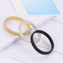 1個男士金屬彈簧彈性手鐲,用作臂帶或袖套夾緊器 - 金色 - 查看 2