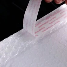 30pcs Pearlescent Film Bubble Mailers Shipping Envelopes Self-Sealing White Courier Bags For Business Packing Back To School